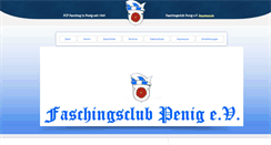 Desktop Screenshot of faschingsclub-penig.de